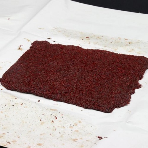 Rote Mückenlarven in Papier 250 gr